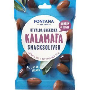 Fontana Snacksoliver Kalamata Naturella 70g