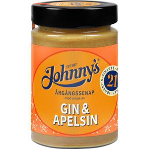 Johnnys Senap Gin & Apelsin 315g