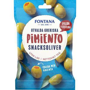 Fontana Snacksoliver Pimiento Fyllda 70g
