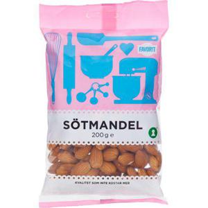Favorit Sötmandel 200g