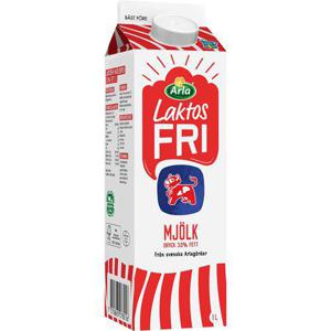 Arla Ko Standardmjölk Laktosfri 3% 1L Arla