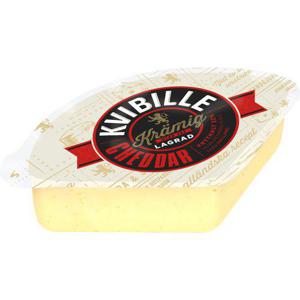 Kvibille Hårdost Cheddar Krämig Lagrad 32% ca 750g