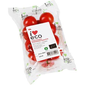 ICA I love eco Körsbärstomater Ekologiska 250g KRAV Klass 1