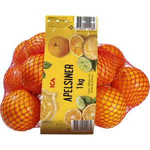 ICA Apelsiner 1kg Klass 1
