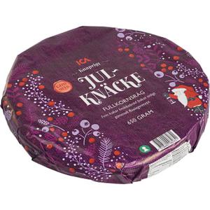 ICA Julknäcke fullkornsråg 650g