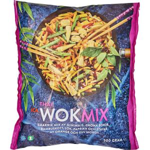 ICA Wokmix Thai Fryst 500g