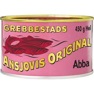Grebbestad Ansjovis Hel 450g