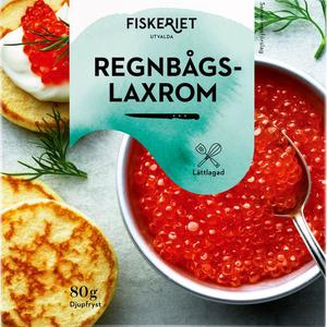Fiskeriet Regnbågslaxrom Fryst 80g