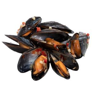 Eko Musslor Rökta Blåmusslor med Chili & Vitlök MSC 450g