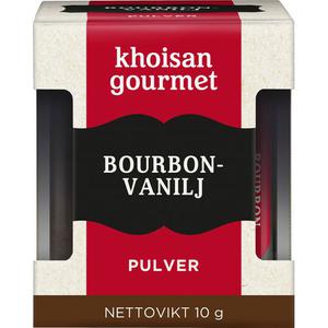 Khoisan Gourmet Bourbonvanilj Pulver 10g