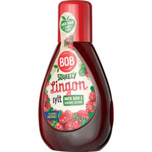 Bob Lingonsylt Squeezy 385g BOB
