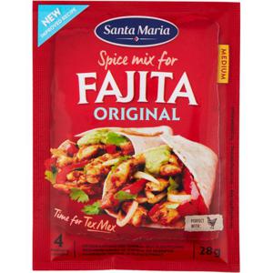 Santa Maria Fajitas Kryddmix 28g