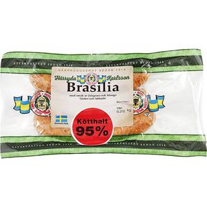 Härryda Karlsson Korv Brasilia 95% 210g