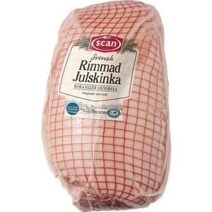 Scan Julskinka Rimmad Färsk ca 3,5kg