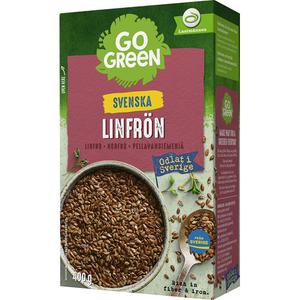 GoGreen Linfrö Hela Svenskodlade 400g Gogreen