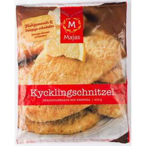 Majas Kycklingschnitzel Fryst 400g