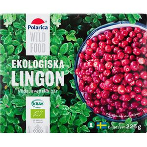 Polarica Bär Lingon Frysta EKO/KRAV 225g Polarica