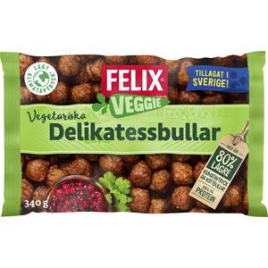 Felix Delikatessbullar Vegetariska Fryst 340g