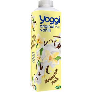 Yoggi Madagaskar Vanilj 2% 1L Arla