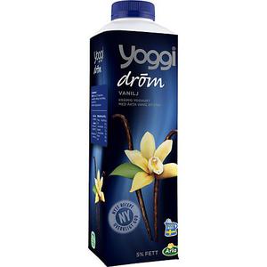 Yoggi Vanilj Dröm 5,4% 1000g Arla