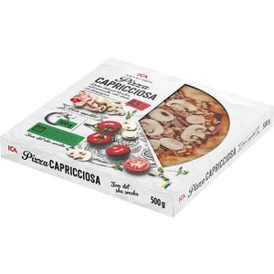 ICA Pizza Capricciosa 500g