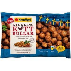 Kronfågel Kycklingköttbullar Frysta 600g
