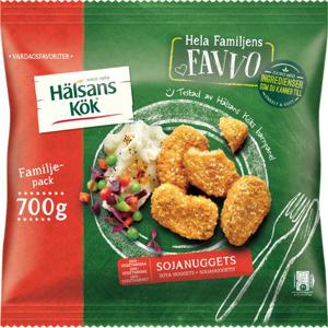 Hälsans kök Sojanuggets Frysta 700g Hälsans Kök