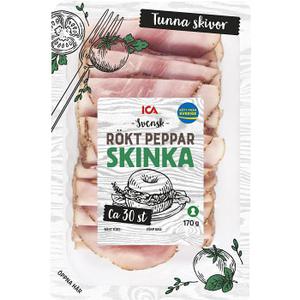 ICA Pepparmantlad skinka 170g