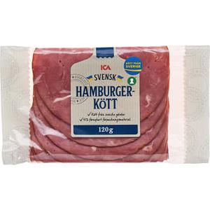 ICA Hamburgerkött Plånboksförpackning 120g