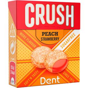 Dent Tabletter Crush Peach/Strawberry 25g