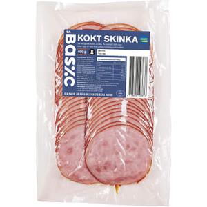 ICA Basic Skinka Kokt 400g