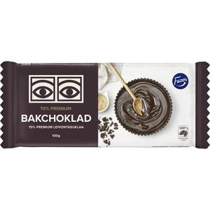 Fazer Bakchoklad 70% Premium 100g