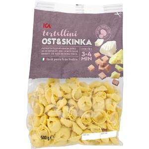 ICA Tortelloni Ost Skinka 500g