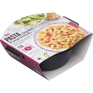 ICA Pasta Skinka & paprikasås Fryst 350g