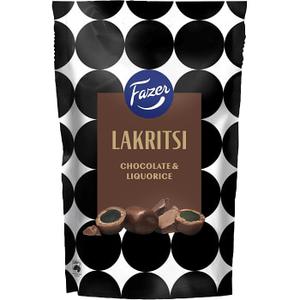 Fazer Lakritsi Lakrits i Chokladpraliner 140g