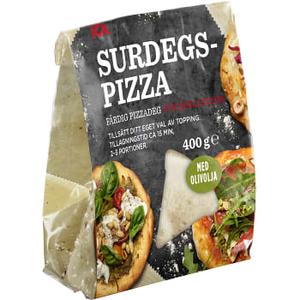 ICA Surdegspizzadeg 400g