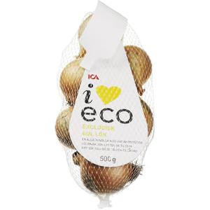 ICA I love eco Gul lök i nät 500g KRAV Klass 1