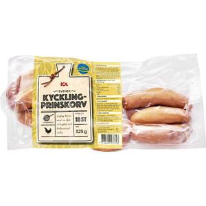 ICA Kycklingprinskorv 325g