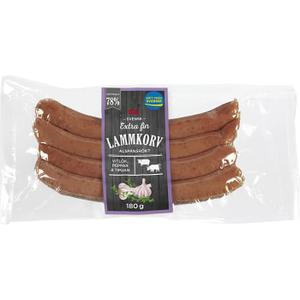 ICA Lammkorv Kötthalt 78% 180g