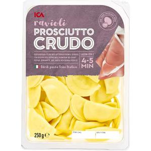 ICA Ravioli Prosciutto Crudo 250g