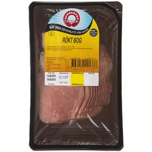Vaggeryds Chark Rökt bog skivad ca 150g