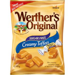 Werthers original Kola Toffees Sockerfri 80g