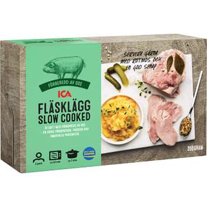 ICA Fläsklägg Slow cooked 350g
