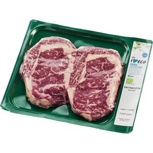 ICA I love eco Entrecôte Skivad ca 425g KRAV