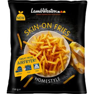 Lamb Weston Skin-On Fries Home Style Fryst 750g