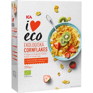 ICA I love eco Flingor Cornflakes 350g