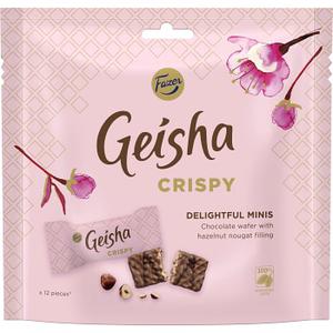 Fazer Chokladkaka Geisha Crispy minis 120g