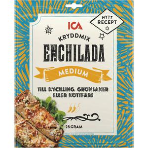 ICA Kryddmix Enchilada medium 28g