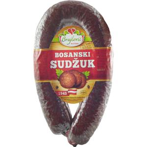 Brajlovic Bosnisk sudjuk Kallrökt oxkorv 450g