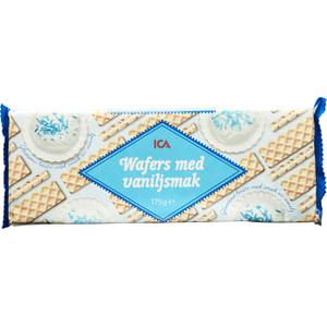 ICA Wafers Vaniljsmak 175g